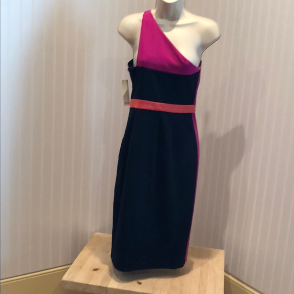 Bold colorblock Cocktail Dress